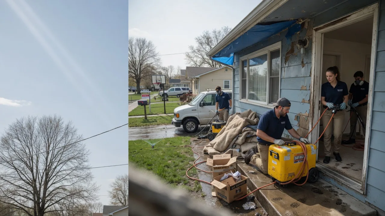 Basement Flood Cleanup in Woodbine, MD near me
